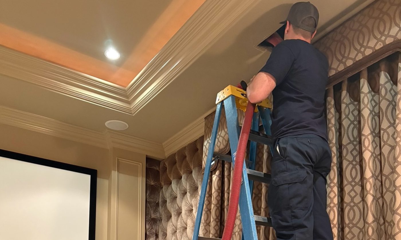 Rotobrush Duct Cleaning — Inland HVAC Services